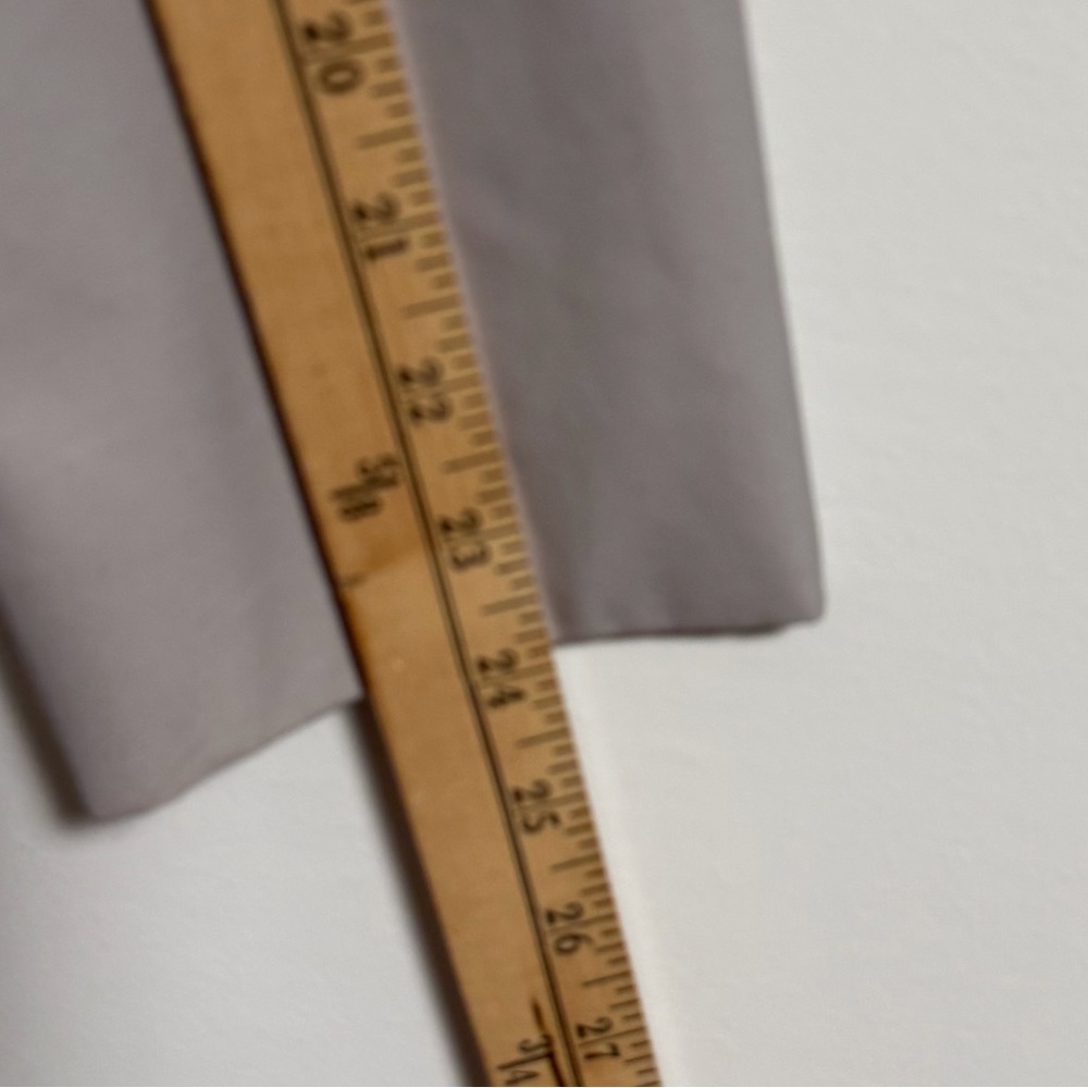 Marc New York Light Gray / Tan Double-Breasted Classic Minimalist Trench Coat - Picture 16 of 16